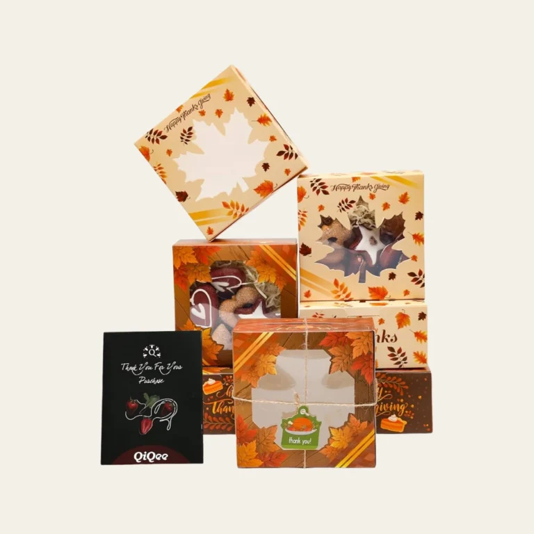 Thanksgiving Bakery Window Boxes - Hot Custom Boxes