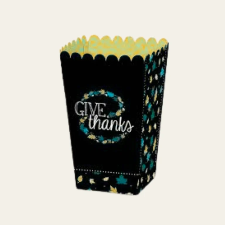 Thanksgiving Popcorn Boxes - Hot Custom Boxes