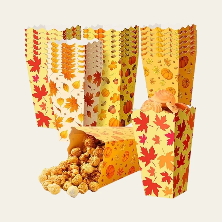 Thanksgiving Popcorn Boxes - Hot Custom Boxes