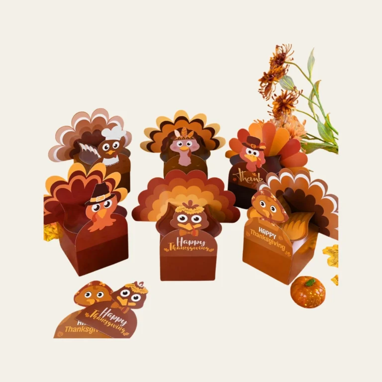 Thanksgiving Favor Gift Boxes - Hot Custom Boxes