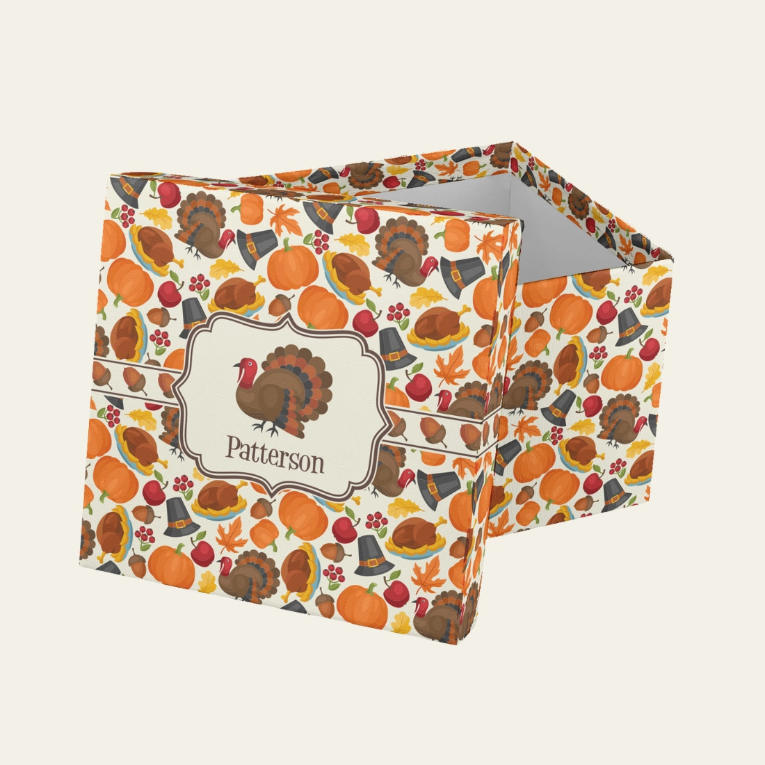 Thanksgiving Lid & Base Boxes - Hot Custom Boxes