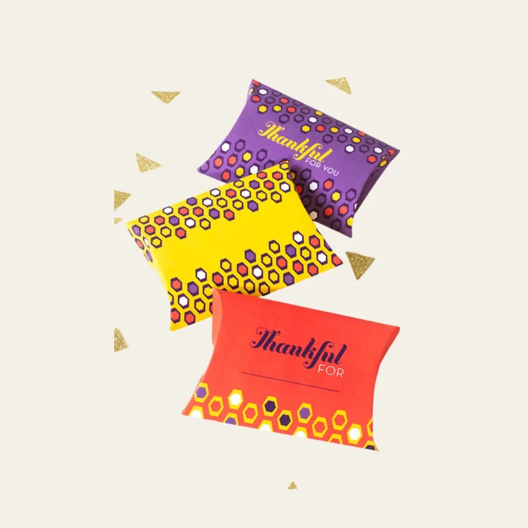 Thanksgiving Pillow Boxes - Hot Custom Boxes