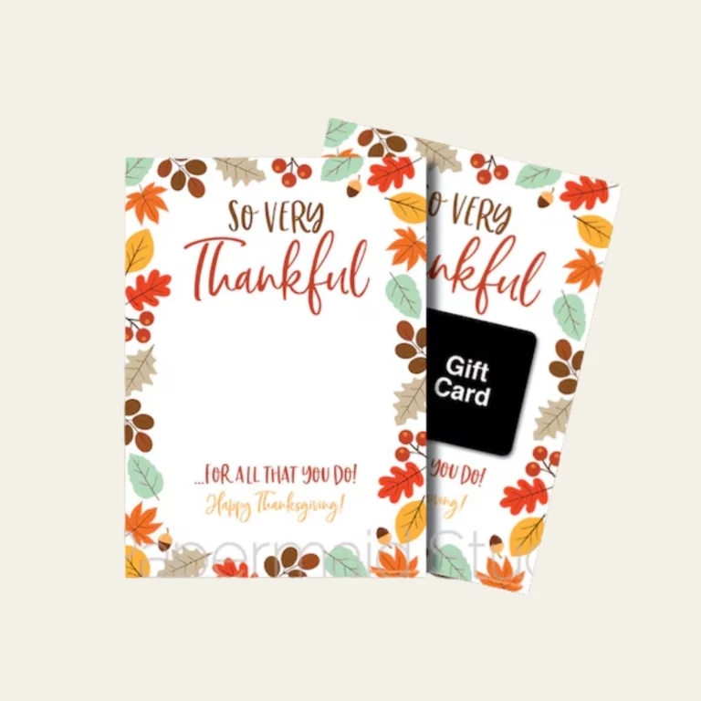 Thanksgiving Gift Card Boxes - Hot Custom Boxes