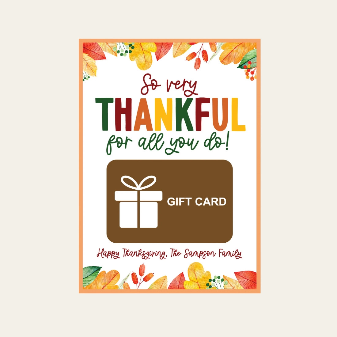 Thanksgiving Gift Card Boxes - Hot Custom Boxes