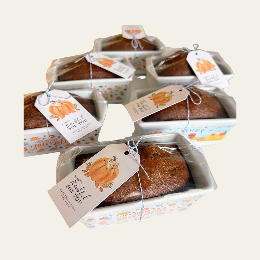 Thanksgiving Pumpkin Bread Boxes - Hot Custom Boxes