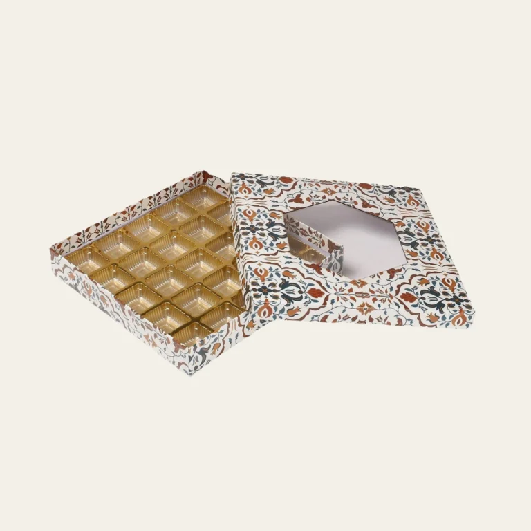 Thanksgiving Partitioned Chocolate Boxes - Hot Custom