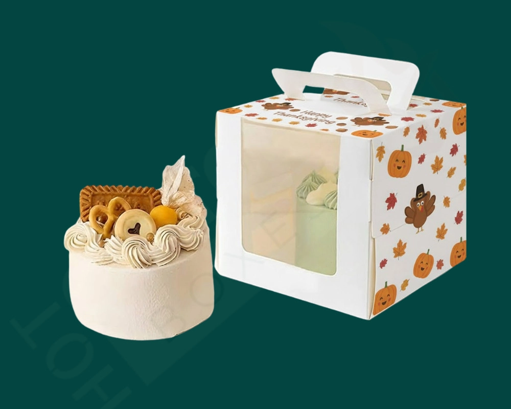 Handle Cake Boxes for Easy Carry and Gifting