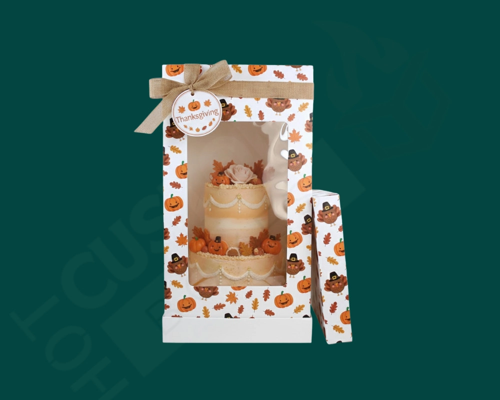 Oversized Thanksgiving Cake Boxes for Layered or Tall Cakes