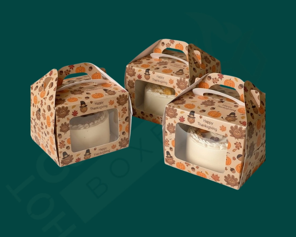 Eco-Friendly Cake Boxes Made from Recyclable Materials