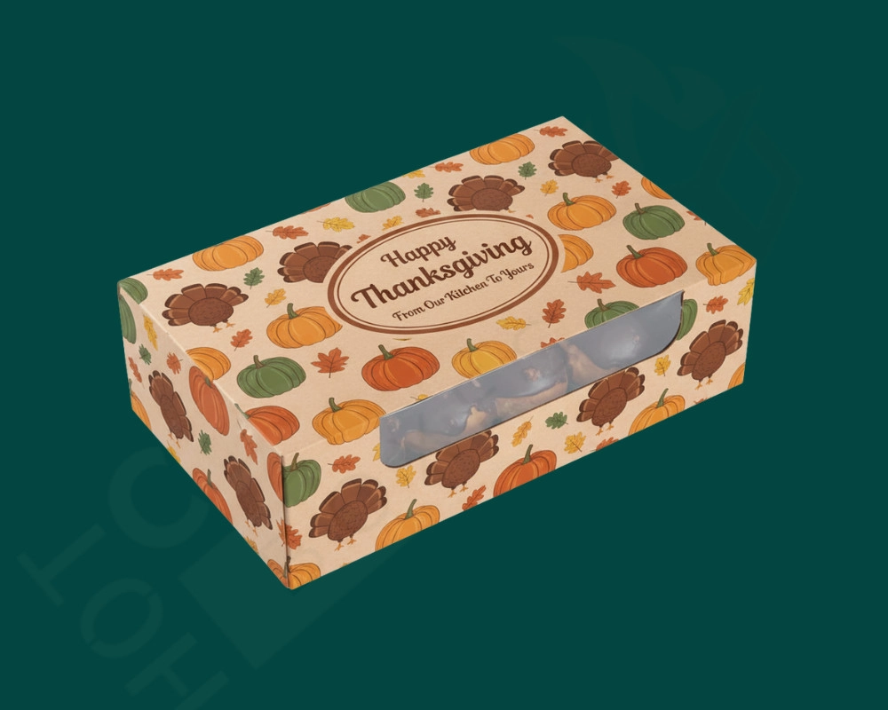 Rustic Kraft Bakery Boxes