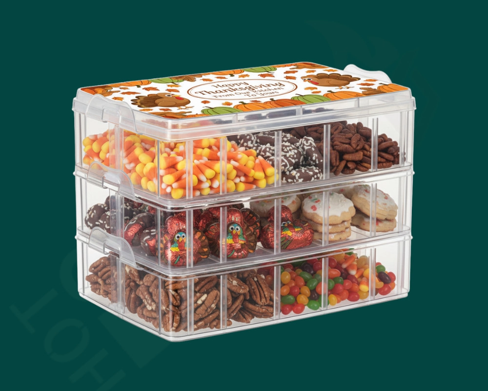 Tiered and Stackable Boxes for Gift Sets