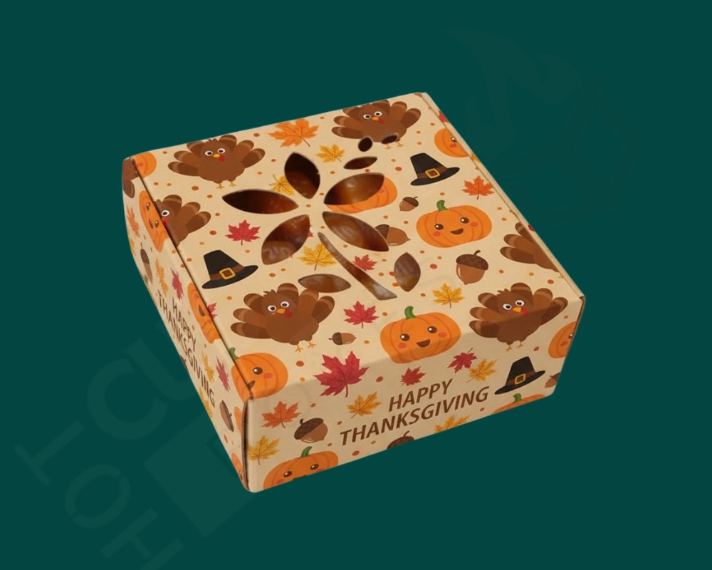 Leaf-Shaped or Die-Cut Eco Boxes