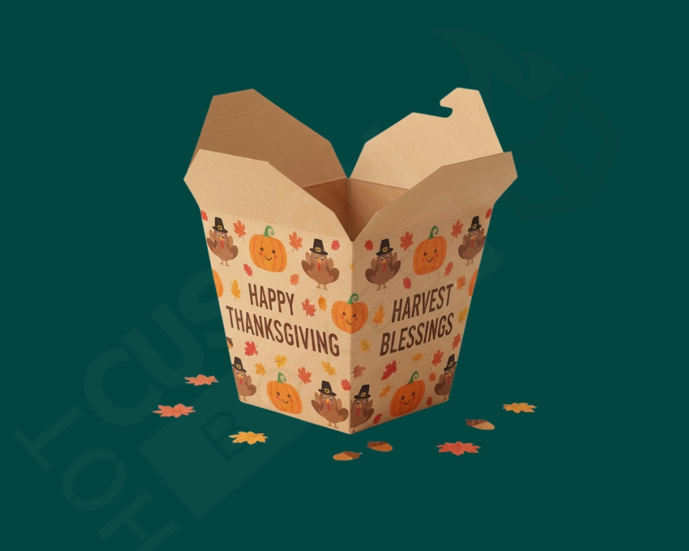 Rustic Kraft Food Boxes