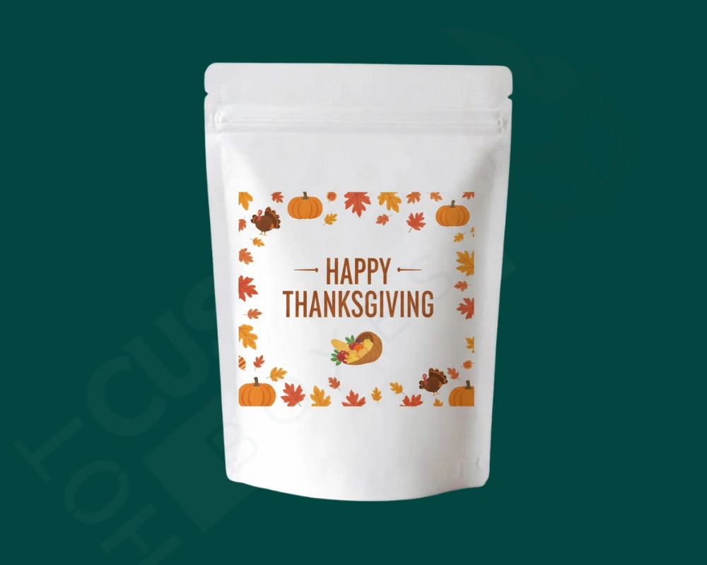 Mylar Bags for Thanksgiving Sides & Snacks