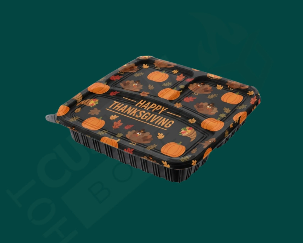 Compartment Boxes for Full Meal Sets
