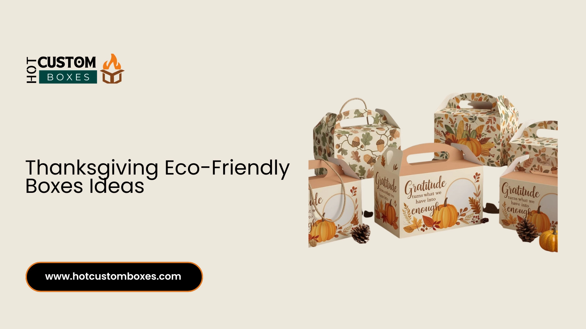Thanksgiving Eco-Friendly Boxes Ideas