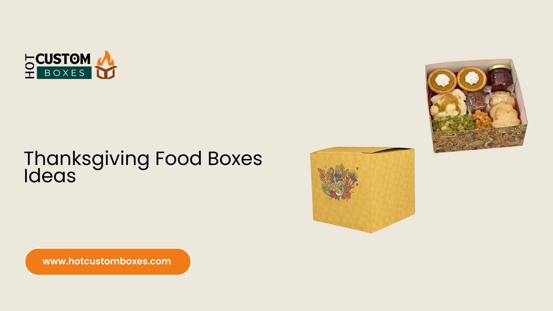 Thanksgiving Food Boxes Ideas