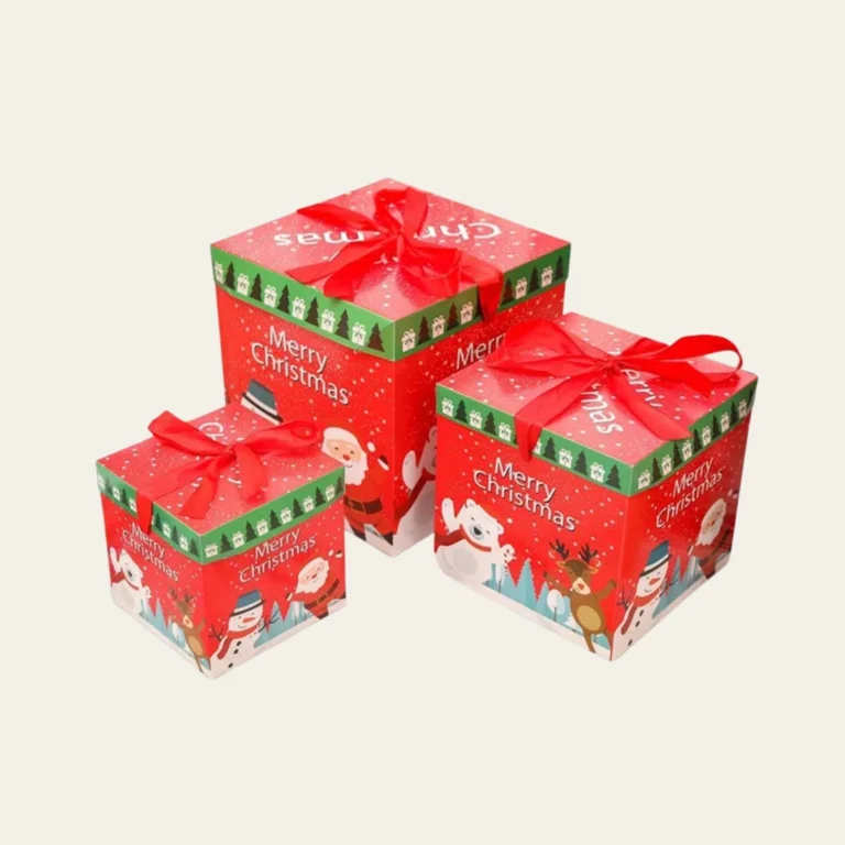 Christmas Stacking Boxes - Hot Custom Boxes