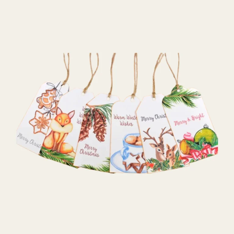 Christmas GChristmas Gift Tags - Hot Custom Boxesift Tags 2