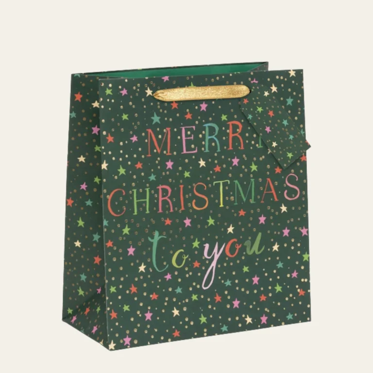 Evergreen Christmas Gift Bags - Hot Custom Boxes