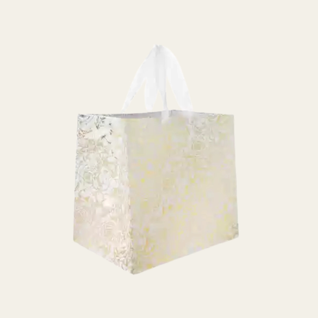 White Buffalo Plaid Gift Bags - Hot Custom Boxes