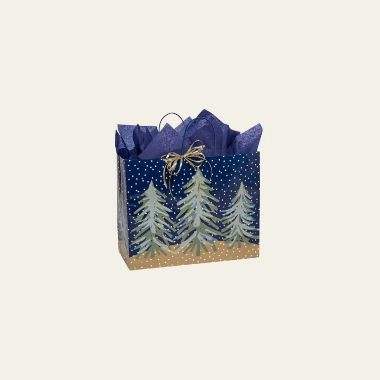 Midnight Flurry Christmas Bags - Hot Custom Boxes