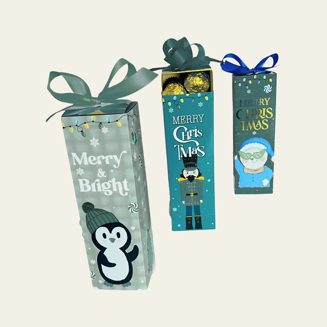 Christmas Winter Slider Boxes - Hot Custom Boxes