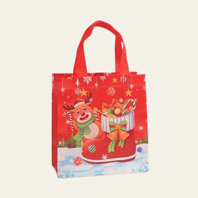Santa Christmas Gift Bags - Hot Custom Boxes