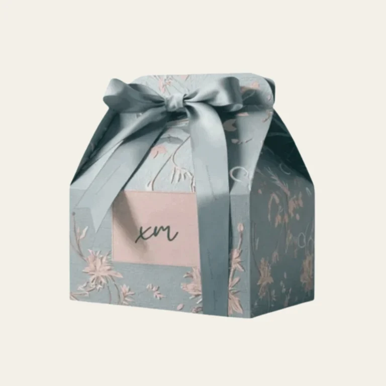 Christmas Gable Boxes with Window Film - Hot Custom Boxes