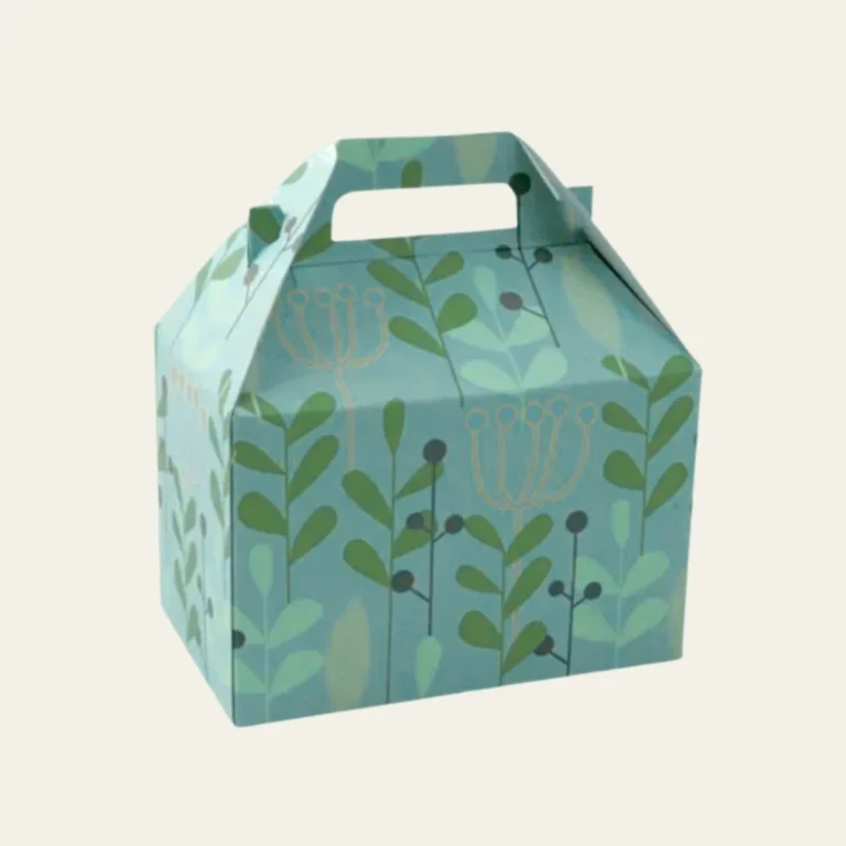 Christmas Gable Boxes with Window Film - Hot Custom Boxes