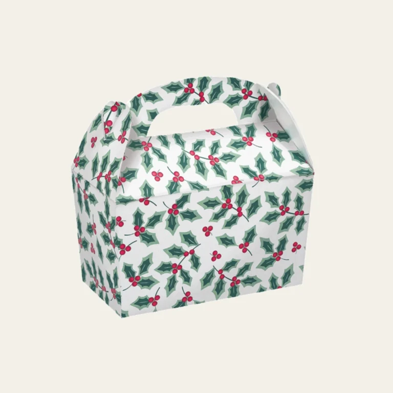 Christmas Gable Boxes with Window Film - Hot Custom Boxes