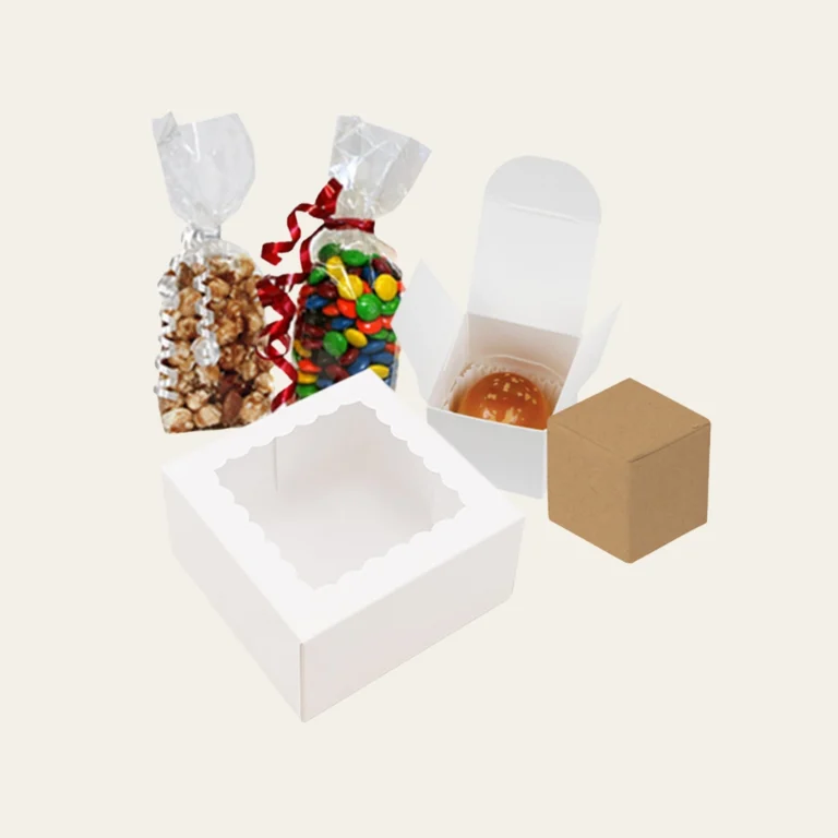 Christmas Gable Boxes with Window Film - Hot Custom Boxes