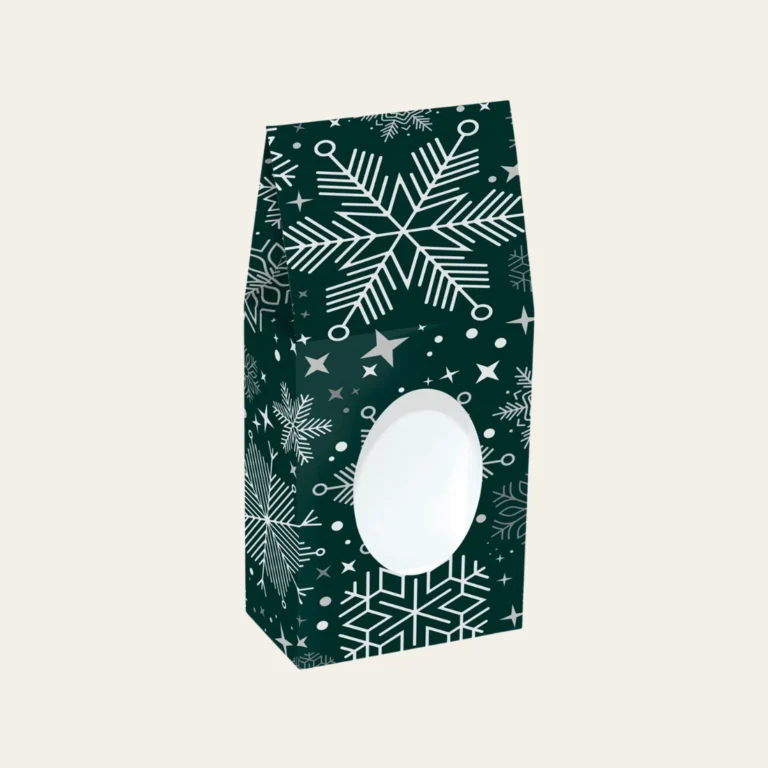 Christmas Gable Boxes with Window Film - Hot Custom Boxes