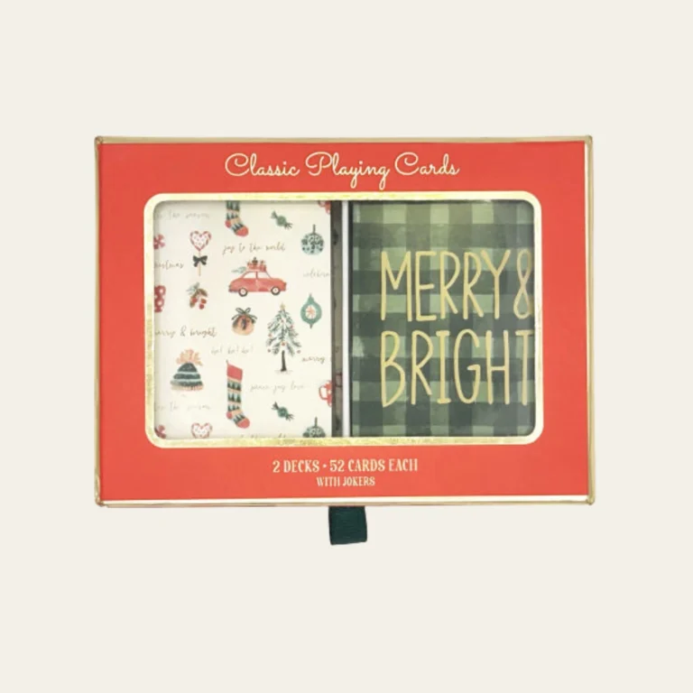 Christmas Playing Cards Boxes - Hot Custom Boxes