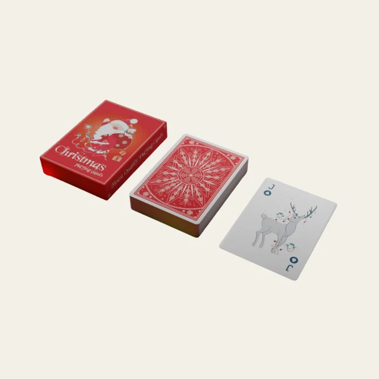 Christmas Playing Cards Boxes - Hot Custom Boxes