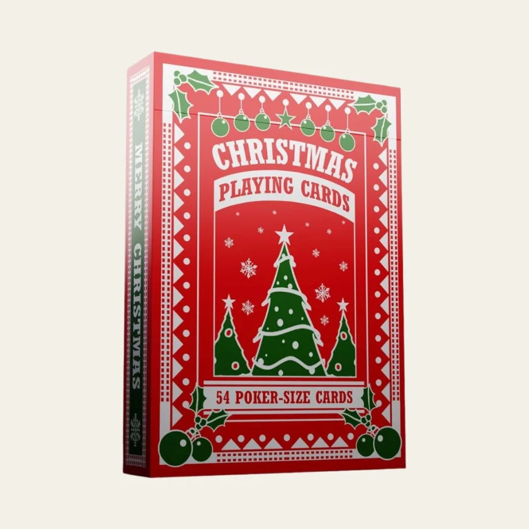 Christmas Playing Cards Boxes - Hot Custom Boxes