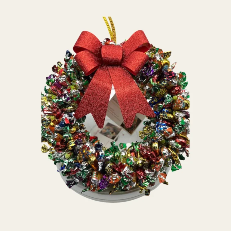 Christmas Wreath Candy Bags - Hot Custom Boxes
