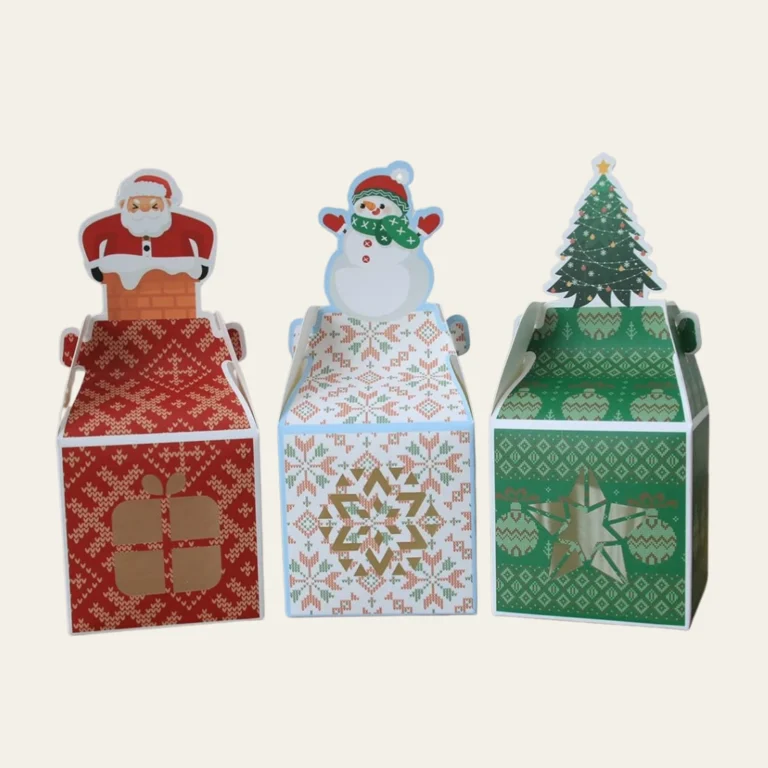 Christmas Tree Folding Candy Boxes - Hot Custom Boxes