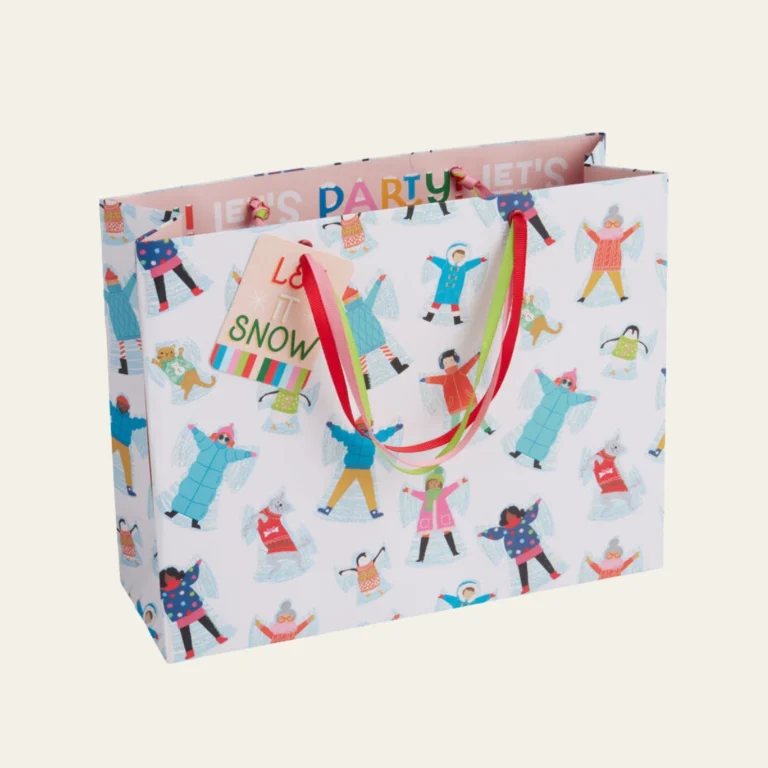 Snow Days Christmas Gift Bags - Hot Custom Boxes