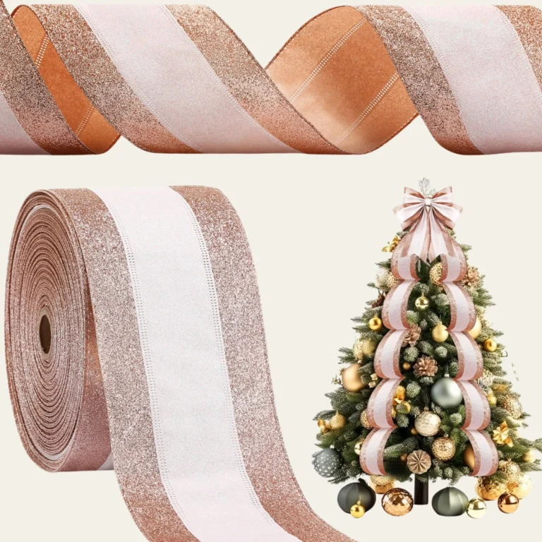Wired Christmas Ribbon - Hot Custom Boxes
