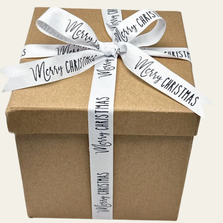 Cotton Christmas Ribbons - Hot Custom Boxes