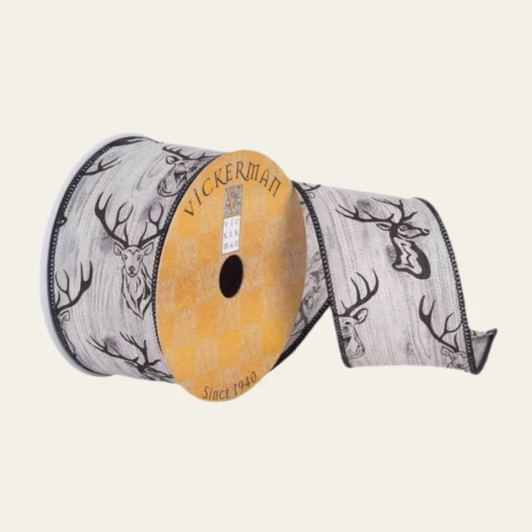 Patterned Animal Christmas Ribbon - Hot Custom Boxes