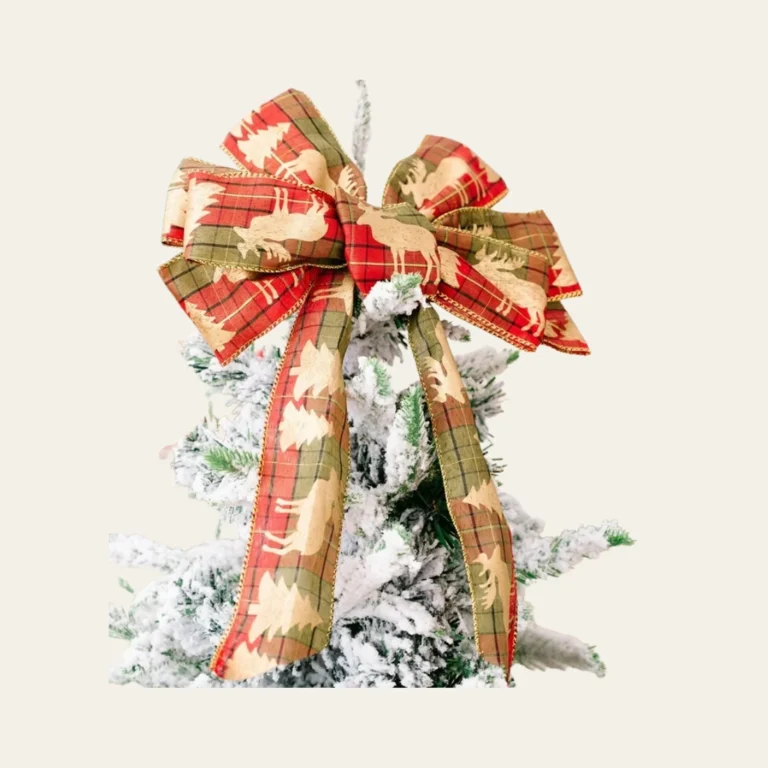 Christmas Burlap Ribbon - Hot Custom Boxes