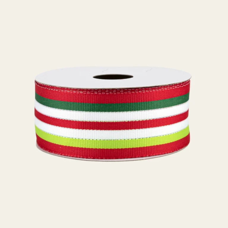 Grosgrain Christmas Ribbon - Hot Custom Boxes
