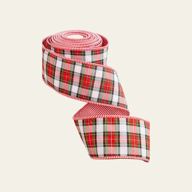 Gingham Christmas Ribbons - Hot Custom Boxes