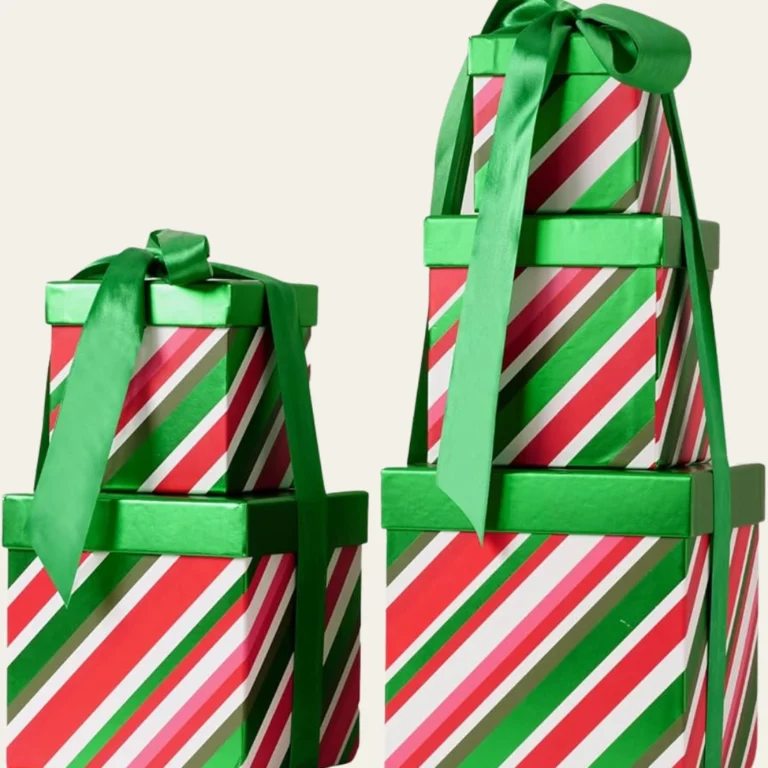 Square Nesting Christmas Boxes - Hot Custom Boxes