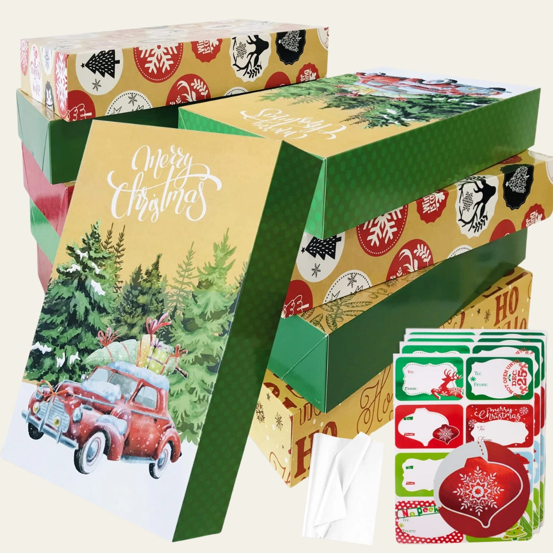 Large Christmas Gift Wrap Boxes - Hot Custom Boxes