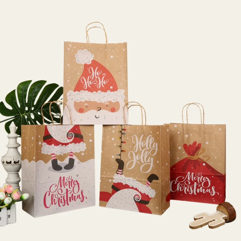Christmas Gift Bags with Handles - Hot Custom Boxes