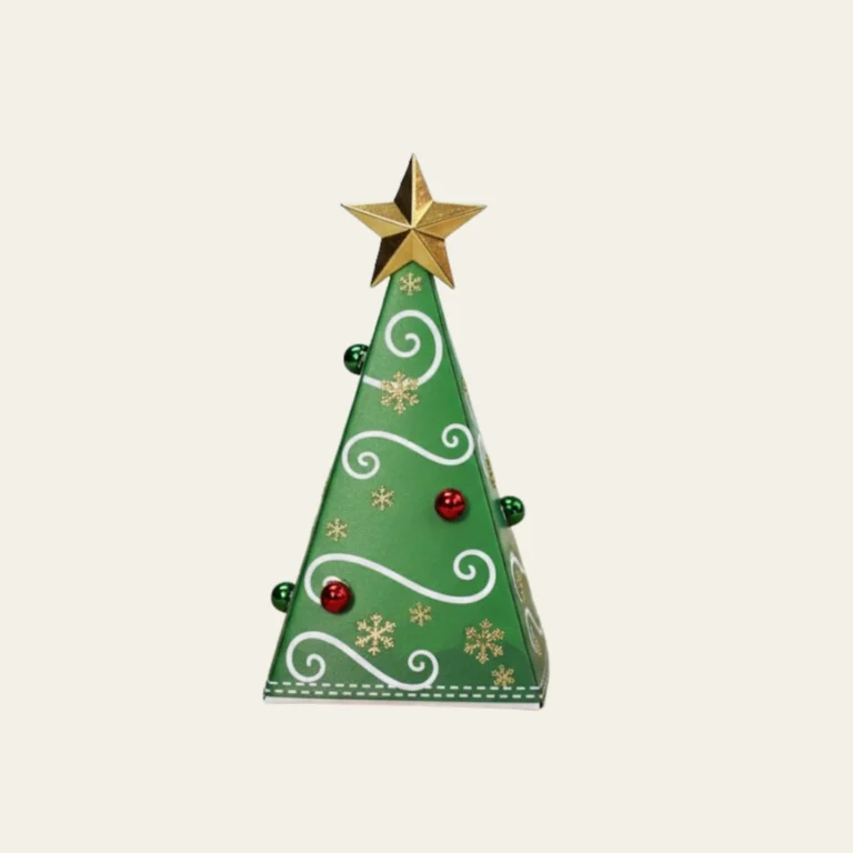 Merry Christmas Trees Gift Boxes - Hot Custom Boxes