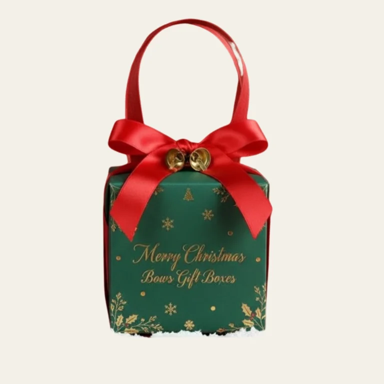 Merry Christmas Bows Gift Boxes - Hot Custom Boxes